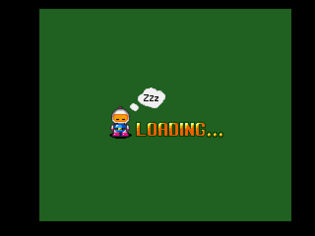 Bomberman (Amiga) screenshot: Loading