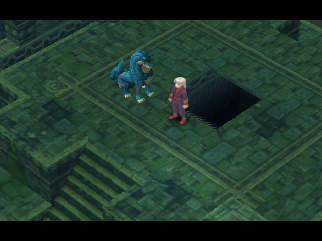 Breath of Fire IV (Windows) screenshot: Fou-Lu, the first Emperor has awoken...