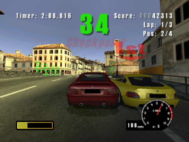 Screenshot of Burnout (GameCube, 2001) - MobyGames