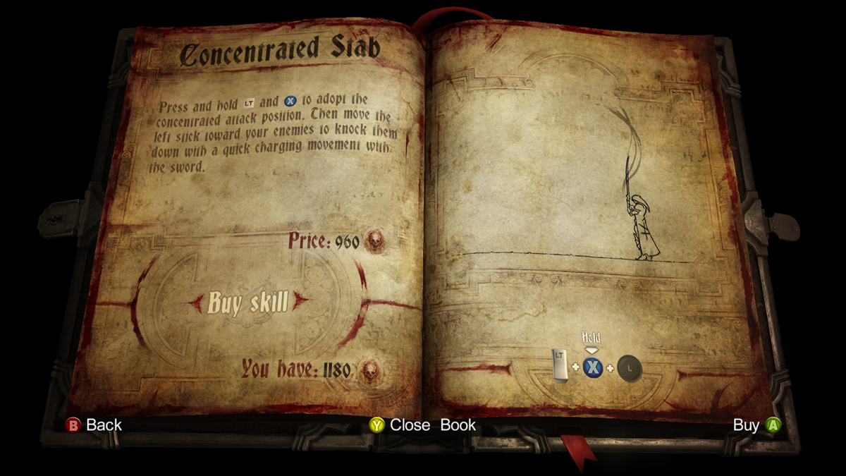 Castlevania: Lords of Shadow 2 - Revelations (Windows) screenshot: Most new combat moves are just reused old ones
