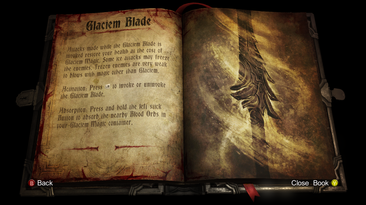 Castlevania: Lords of Shadow 2 - Revelations (Windows) screenshot: Alucard uses Glaciem blade to freeze enemies and regain life