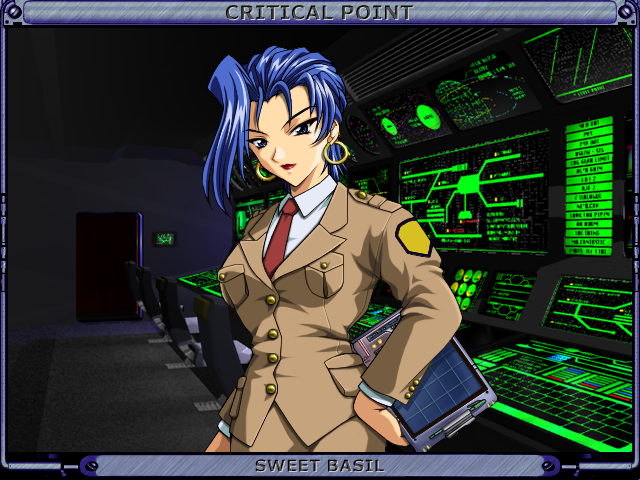 Critical Point (Windows) screenshot: Captain Lai Wong, head of the base's computer systems