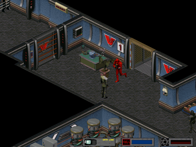 Crusader: No Regret (DOS) screenshot: Level 3.