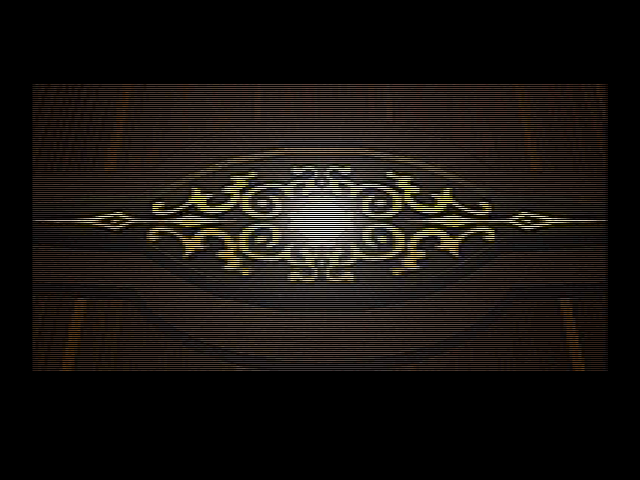 D (DOS) screenshot: Unlocking a door.