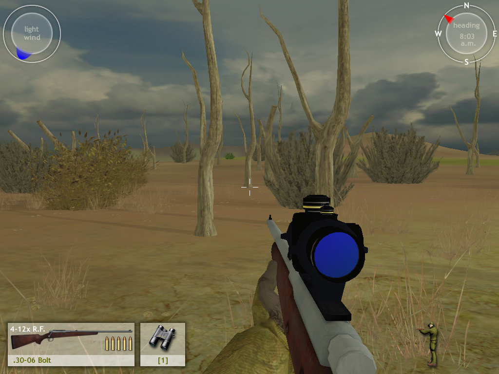 Hunting Unlimited 3 (Windows) screenshot: A look at the Zambia landscape... very nice location