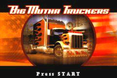 Big Mutha Truckers (Game Boy Advance) screenshot: Title screen