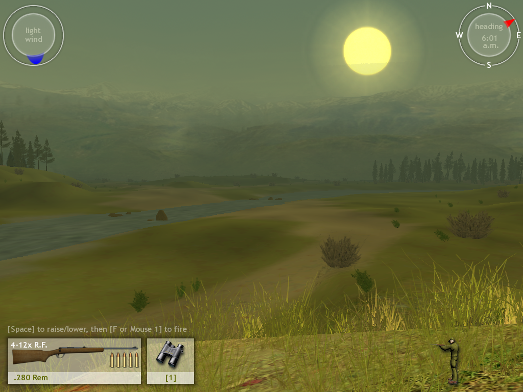 Hunting Unlimited 3 (Windows) screenshot: Beautiful scenery!