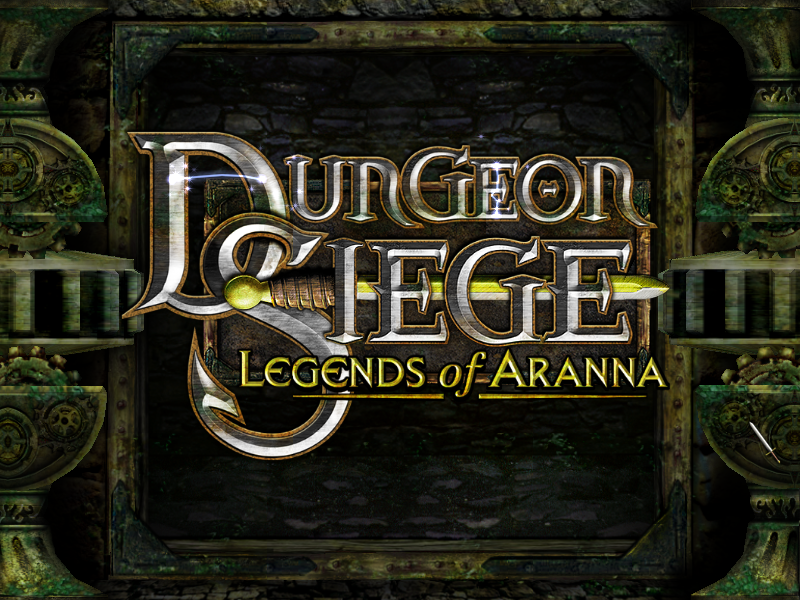 Dungeon Siege: Legends of Aranna (Windows) screenshot: Main title