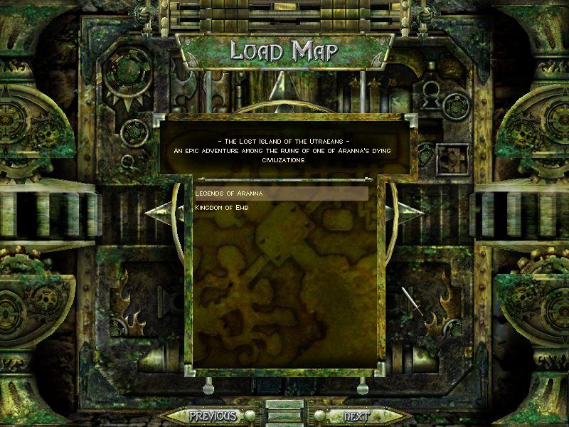 Dungeon Siege: Legends of Aranna (Windows) screenshot: Since Dungeon Siege: Legends of Aranna includes the original Dungeon Siege, you can play the original Ehb campaign