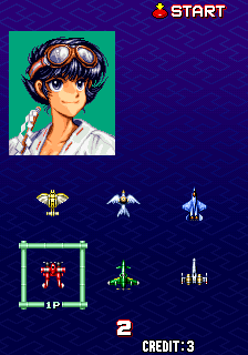 Screenshot of Samurai Aces (Arcade, 1993) - MobyGames