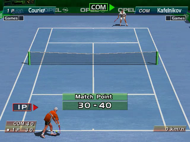 Virtua Tennis (Windows) screenshot: Match point