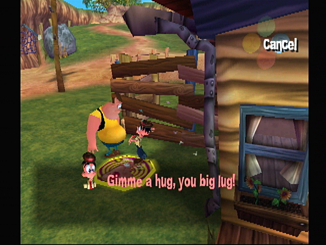 Floigan Bros.: Episode 1 (Dreamcast) screenshot: Awww, how sweet.