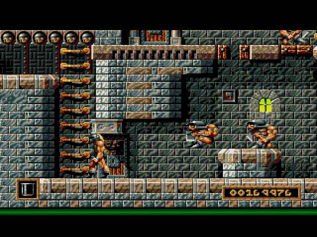 Gods gameplay (PC Game, 1991) 