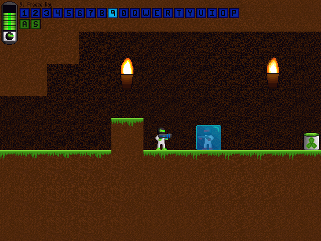 Gunner 3 (Windows) screenshot: I've just frozen an enemy (works only with living enemies)