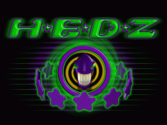 H.E.D.Z.: Head Extreme Destruction Zone (Windows) screenshot: Title screen (loading)