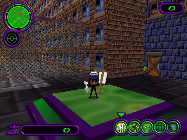 H.E.D.Z.: Head Extreme Destruction Zone (Windows) screenshot: The game begins...