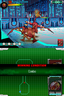 Bakugan: Defenders of the Core (Nintendo DS) screenshot: My opponent