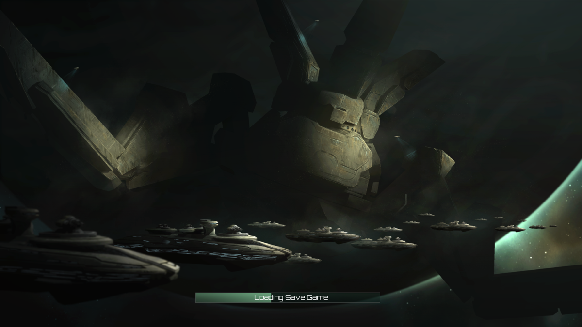 Stellaris (Windows) screenshot: Game loading