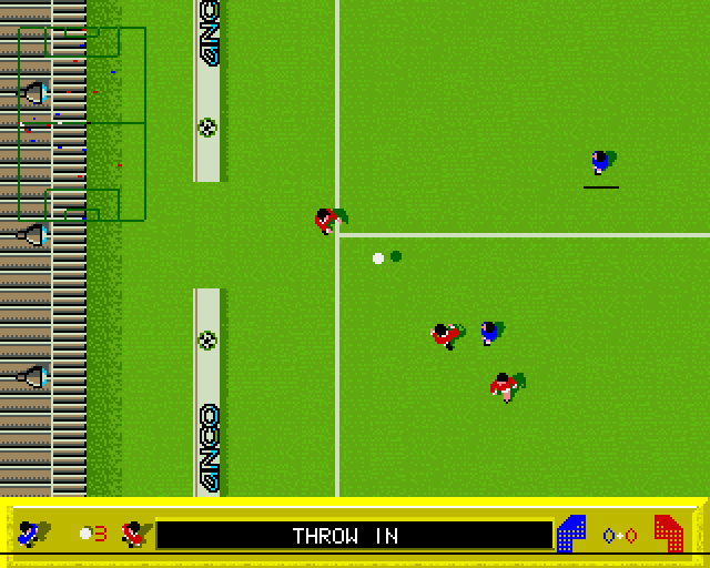 Kick Off (Amiga) screenshot: Throw In