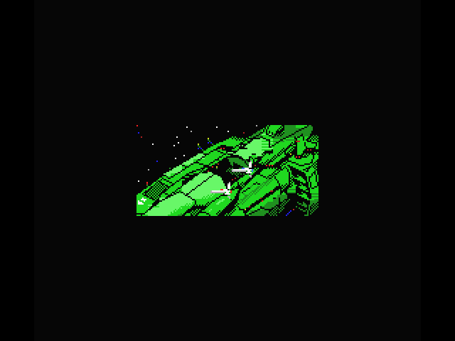 Super Laydock: Mission Striker (MSX) screenshot: Ready for action!