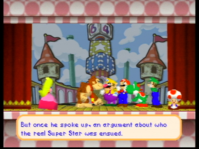 Mario Party 2 (Nintendo 64) screenshot: Introduction sequence