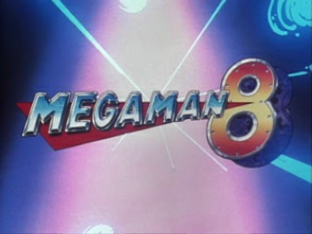Mega Man 8: Anniversary Edition (PlayStation) screenshot: Main Title (From Intro FMV)