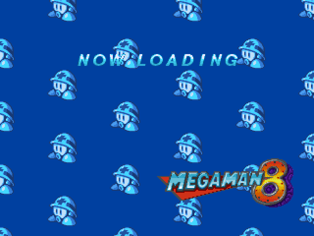 Mega Man 8: Anniversary Edition (PlayStation) screenshot: Loading Screen