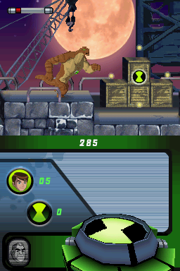 Ben 10: Alien Force (Nintendo DS) screenshot: Running