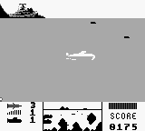 The Hunt for Red October (Game Boy) screenshot: Flow near the surface