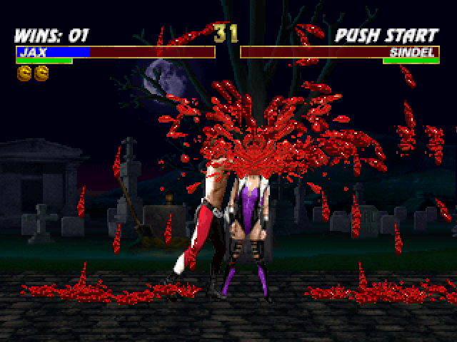 Screenshot of Mortal Kombat Trilogy (PlayStation, 1996) - MobyGames