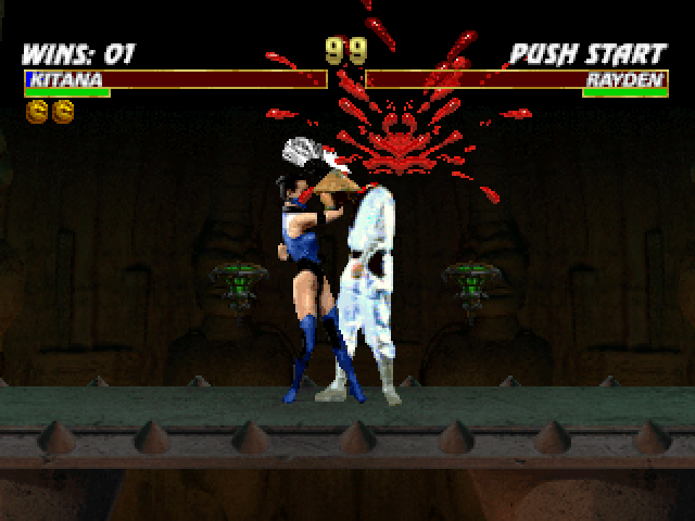 Screenshot of Mortal Kombat Trilogy (PlayStation, 1996) - MobyGames