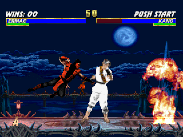 Screenshot of Mortal Kombat Trilogy (PlayStation, 1996) - MobyGames