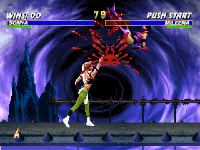 Screenshot of Mortal Kombat Trilogy (PlayStation, 1996) - MobyGames