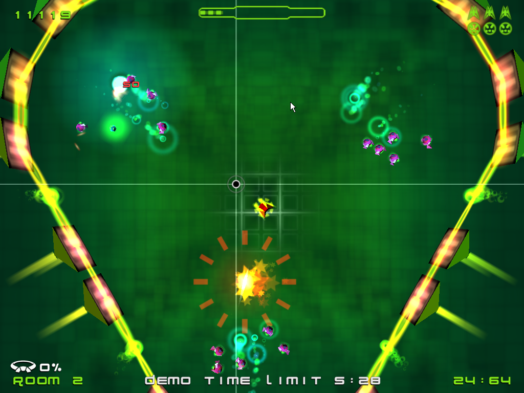 Mutant Storm (Windows) screenshot: Level 2