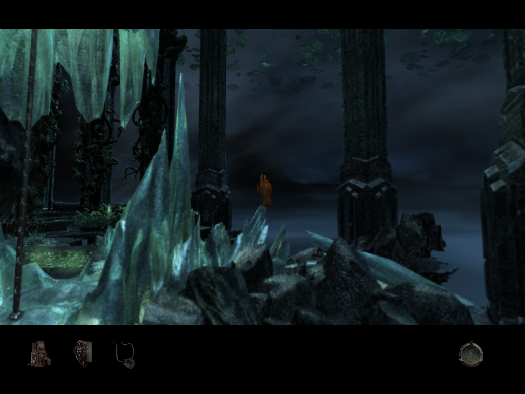 Myst IV: Revelation (Windows) screenshot: Spire is a mineral-rich age but (unlike Haven) it is completely lifeless.