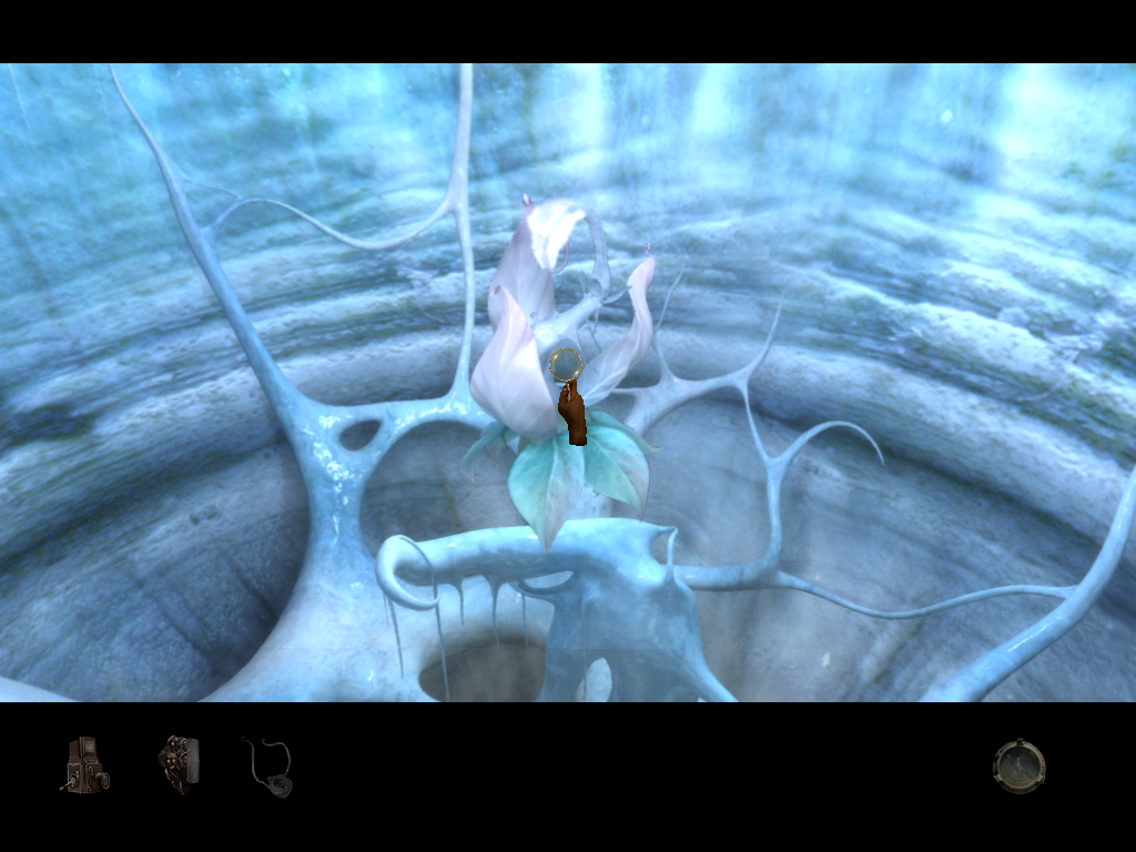 Myst IV: Revelation (Windows) screenshot: This flower holds special "memory" powers.