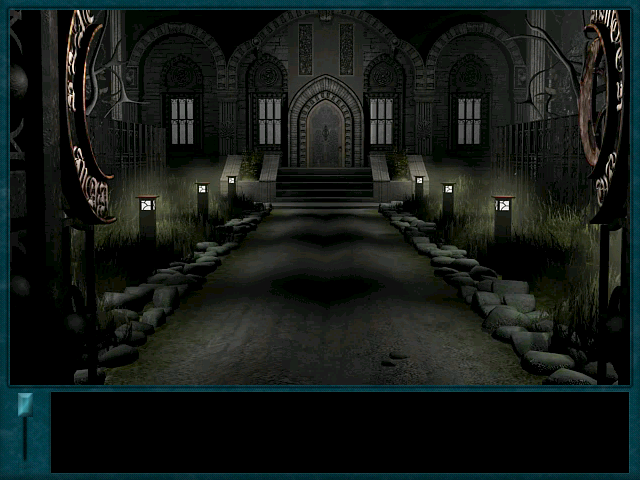 Nancy Drew: Curse of Blackmoor Manor (Windows) screenshot: Entering the foreboding Blackmoor Manor