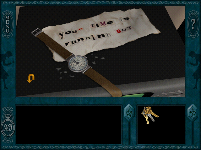 Nancy Drew: Stay Tuned for Danger (Windows) screenshot: One of the threats Rick received