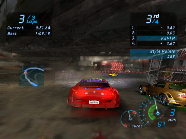 Screenshot Of Need For Speed Underground Gamecube 2003 Mobygames