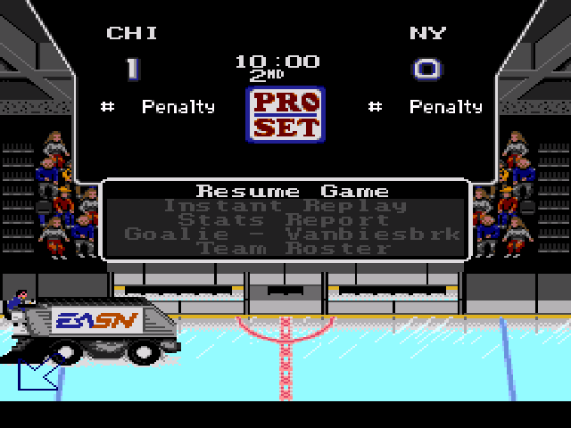 NHLPA Hockey '93 (SNES) screenshot: Game Options