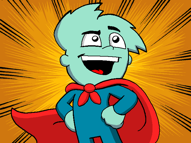 Pajama Sam's Lost & Found (Windows) screenshot: Intro: But not for Pajama Sam!