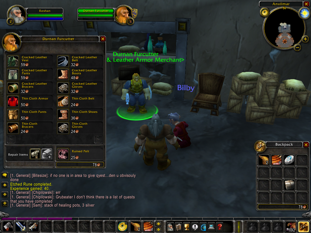 Screenshot of World of WarCraft (Windows, 2004) - MobyGames