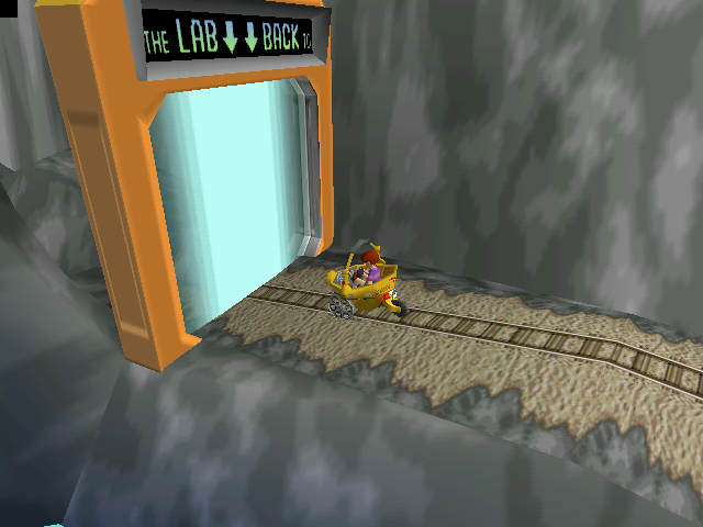 Pokémon Snap (Nintendo 64) screenshot: Approaching the gate to go back to the lab