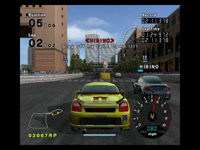 Screenshot of R:Racing Evolution (GameCube, 2003) - MobyGames