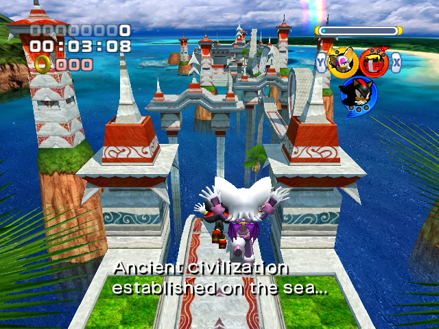 Sonic Heroes  (GameCube) Gameplay 