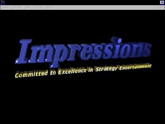 Space Bucks (Windows 3.x) screenshot: Impression splashscreen