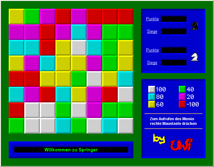 Springer (Windows) screenshot: Title screen