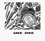 Bomber Man GB (Game Boy) screenshot: (Bomberman GB) Game over