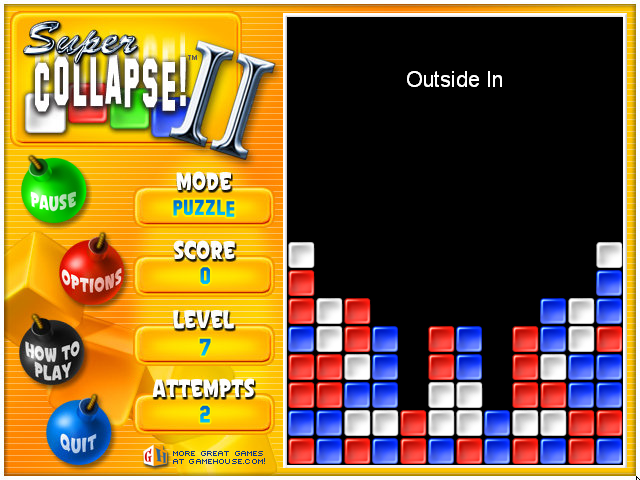 Super Collapse! II (Windows) screenshot: Puzzle Mode