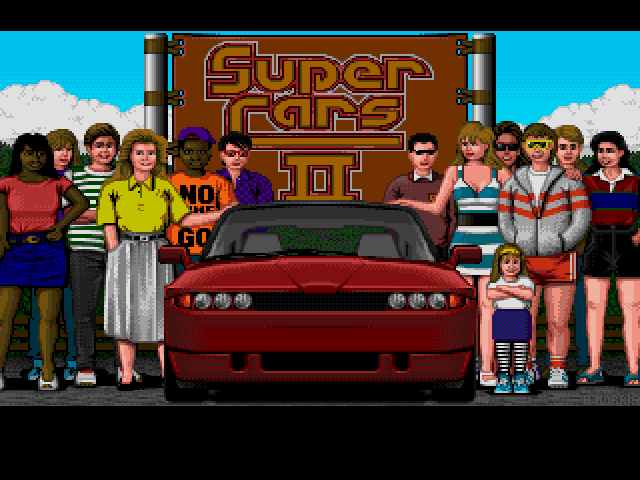 Super Cars II (Amiga) screenshot: Introduction 1